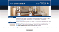 Desktop Screenshot of aberdeenplumberservices.co.uk